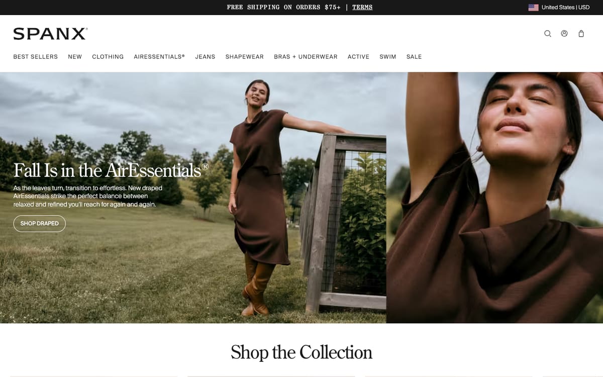 Spanx storefront